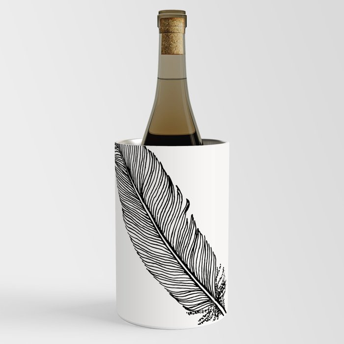 Quill Feather Wine Chiller