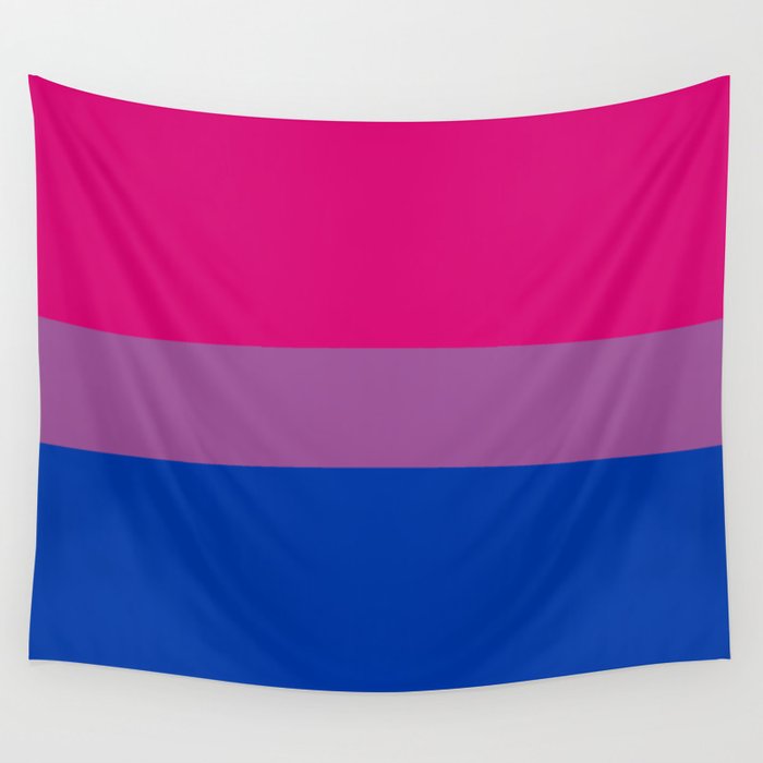 Bisexual Pride Flag LGBTQ Wall Tapestry