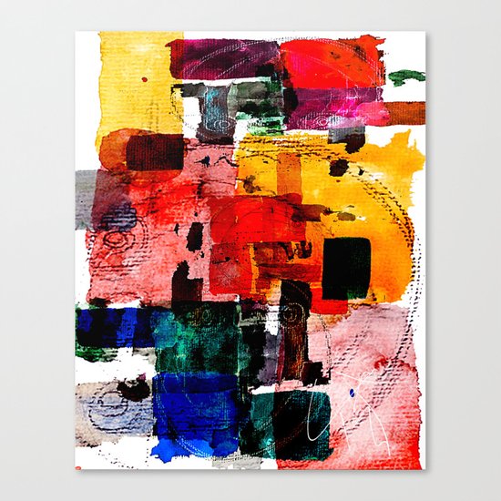 Im Kleingartenverein Canvas Print