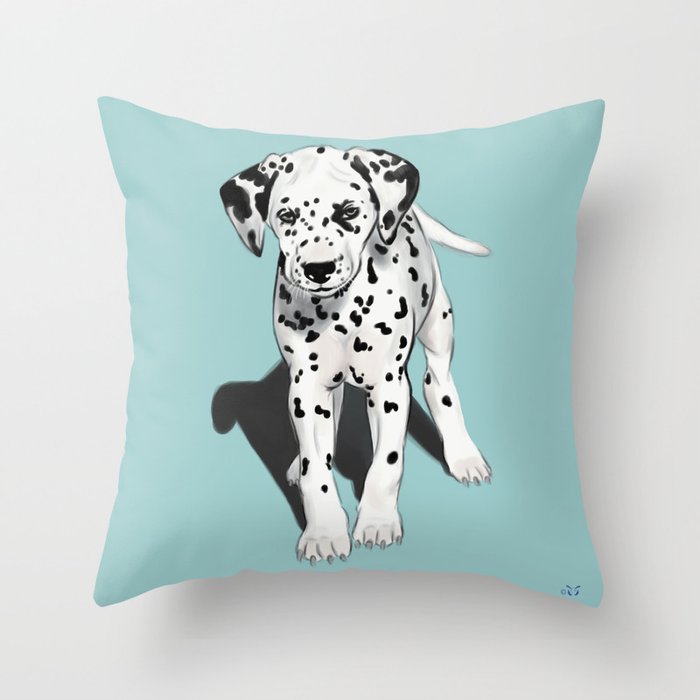 Dalmatian discount throw pillow