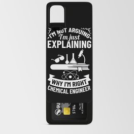 Chemical Engineer Chemistry Engineering Science Android Card Case