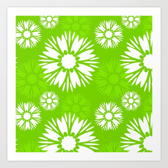 Green Summer Art Print