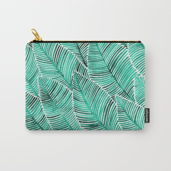 Tropical Turquoise Carry-All Pouch