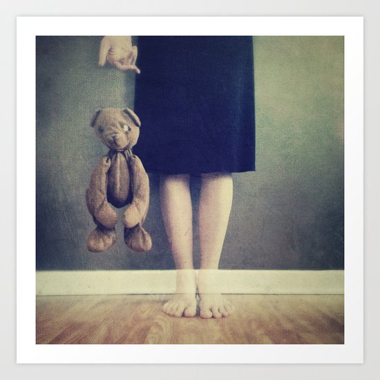 Don't Let Go Art Print