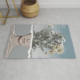 Flowers In The Clouds Area & Throw Rug