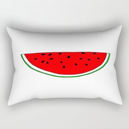 Watermelon vs Sandia Rectangular Pillow