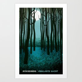 Transfigured Night - Verklarte Nacht  - Schoenberg Art Print