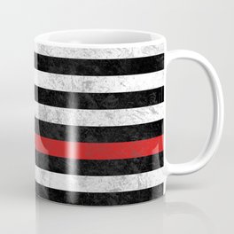 Thin Red Line Coffee Mug