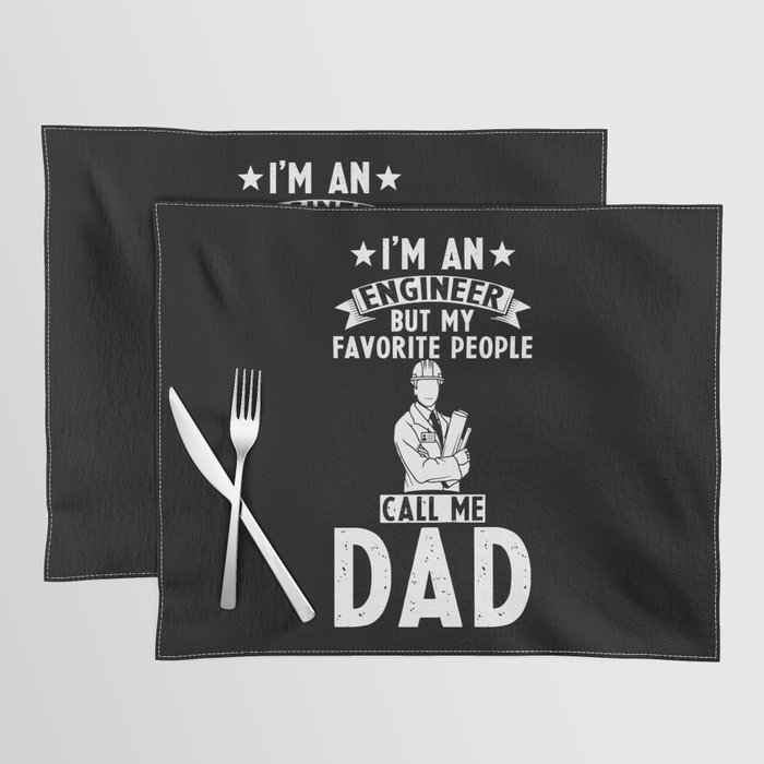 Engineer Dad Placemat
