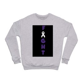 November Purple Fight Pancreatic Cancer Awareness Crewneck Sweatshirt