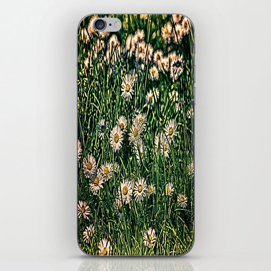 Daisy Carpet Dark iPhone & iPod Skin
