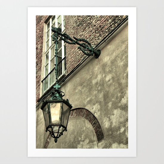 Lights will guide you home Art Print