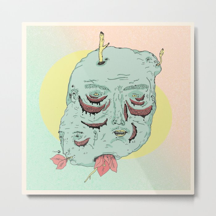 Caras Metal Print