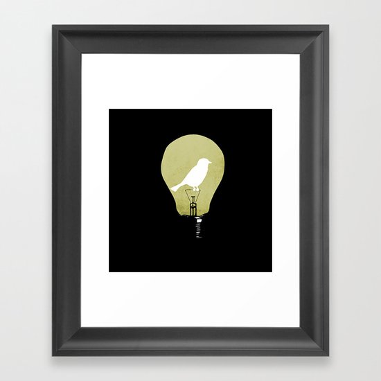 ideas take flight Framed Art Print