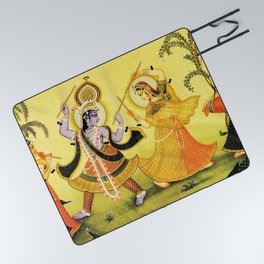 Krishna - Hindu Picnic Blanket