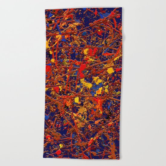 Abstract #725 Beach Towel