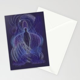 Dream Night Angel Stationery Card