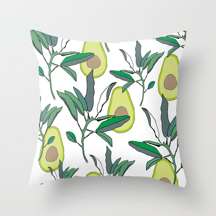 avocado green plush alpaca pillow topper