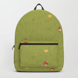 Beauty In The Little Things Nature Cute Red Mushrooms  Backpack