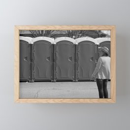 St. Louis Potty Framed Mini Art Print