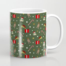 Here Comes Santa Frogs Coffee Mug