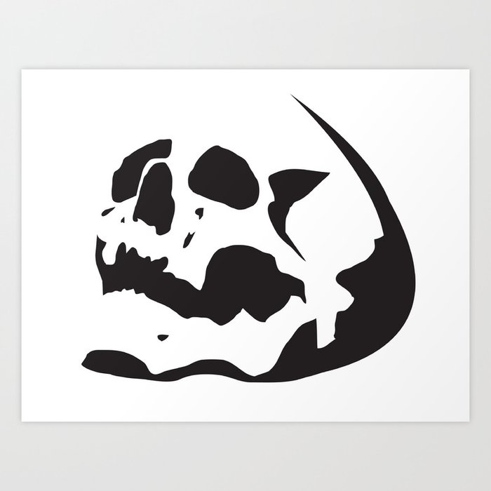 printable skull stencil