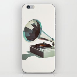 Lo-Fi goes 3D - Vinyl Record Player iPhone Skin