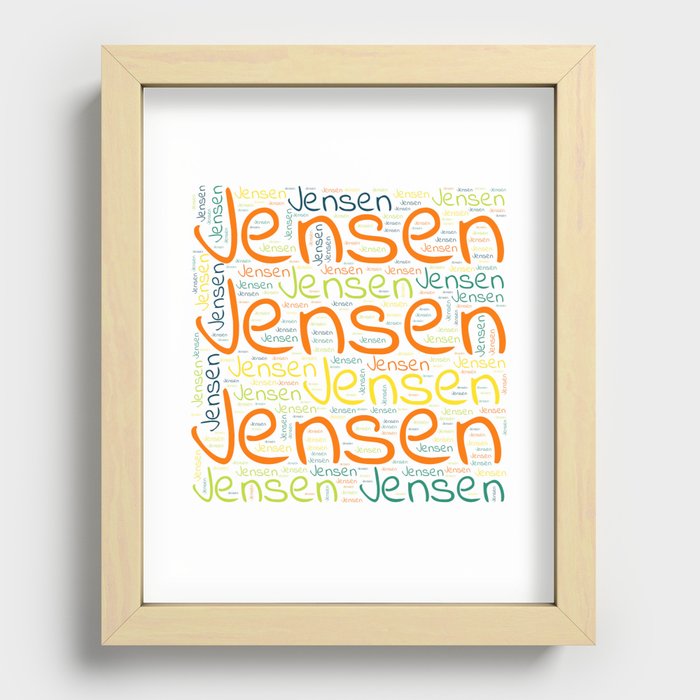 Jensen Recessed Framed Print