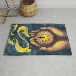 Compass of the Stars Rug