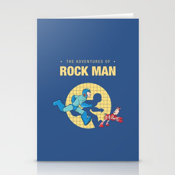 THE ADVENTURE OF ROCKMAN Stationery Cards