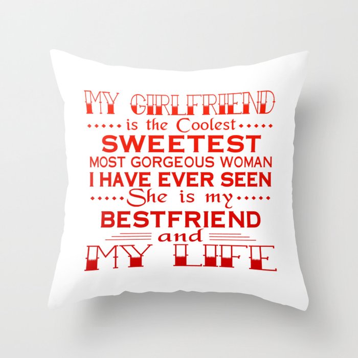 My gorgeous shop girlfriend pillow
