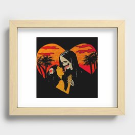 Deadly Recessed Framed Print