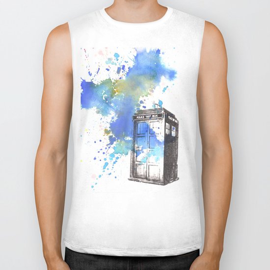 Doctor Who Tardis Biker Tank