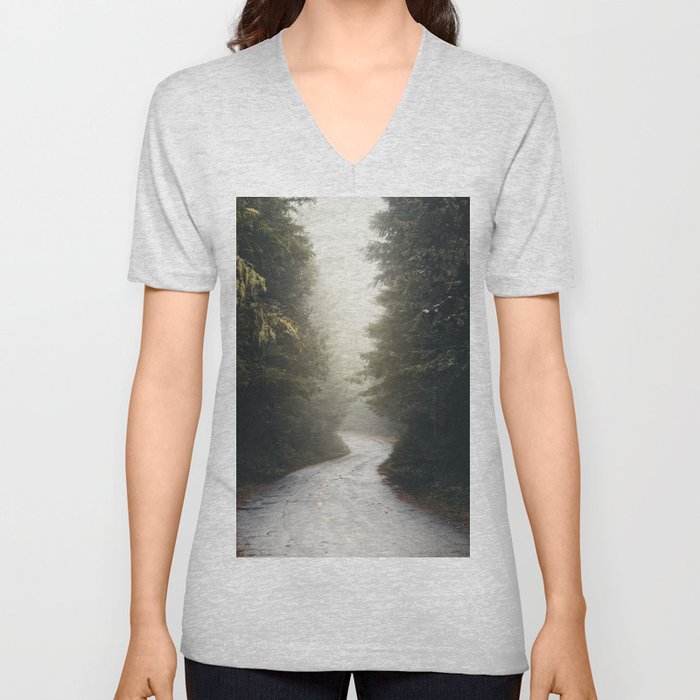 Redwood Forest Adventure 2022 - Nature Photography V Neck T Shirt