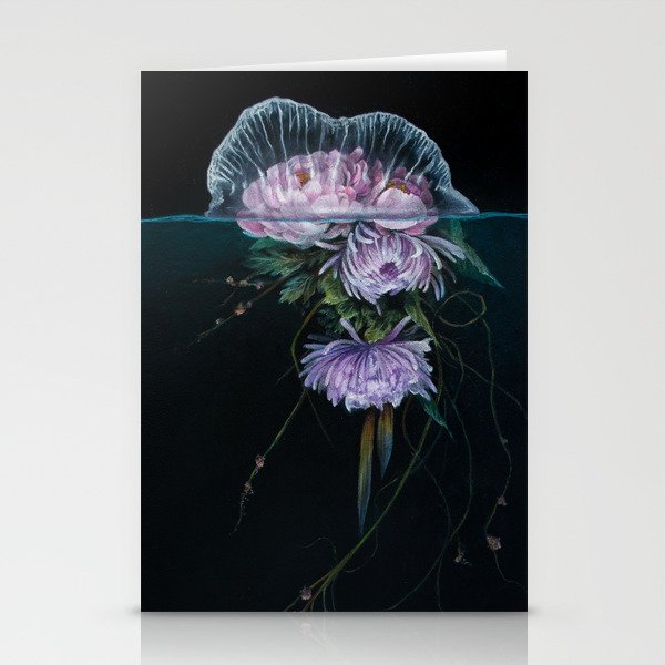 Jellyfish Ikebana Stationery Cards