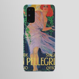 Thermal Water Italian Vintage Poster Android Case