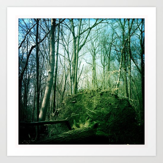 earth tree. Art Print