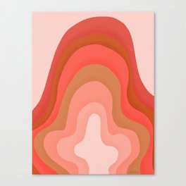 "Desert Stone" Abstract Canvas Print