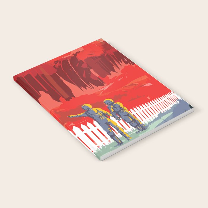 Kepler 186 Nasa Retro Solar System Travel Posters Notebook By Purelove Society6