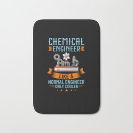 Chemical Engineer Chemistry Engineering Science Bath Mat