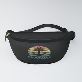 Papytaine Fathers Day Best Papa Anchor Fanny Pack