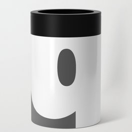 q (White & Grey Letter) Can Cooler