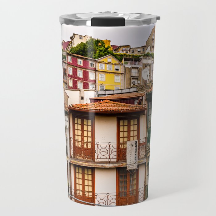 Portuguese Neighborhood Travel Mug