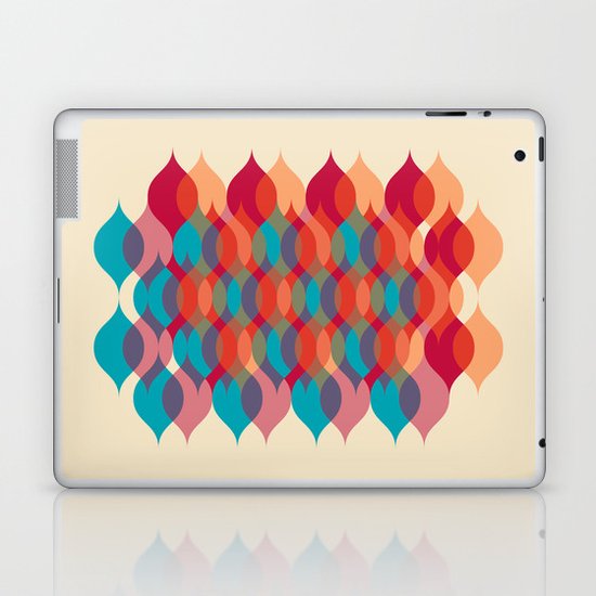 Ogee orgy cream Laptop & iPad Skin