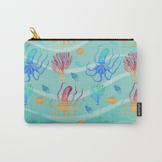 Marine Pattern 13 Carry-All Pouch
