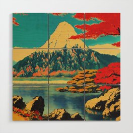 The Red Heart of Yunn - Nature Landscape Wood Wall Art