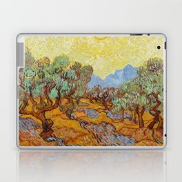 Vincent van Gogh "Olive Trees with Yellow Sky and Sun" Laptop Skin