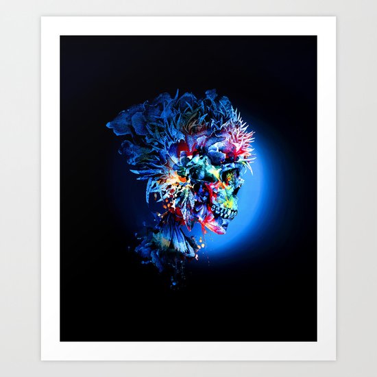 Skull Art Print