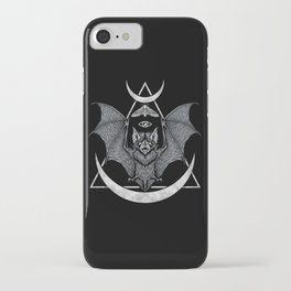 Occult Bat iPhone Case | Occult, Bat, Darkart, Deniart, Moth, Curated, Dark, Scary, Terror, Gothic 
