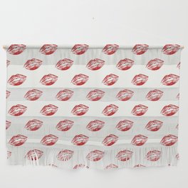 Lipstick Kiss Wall Hanging